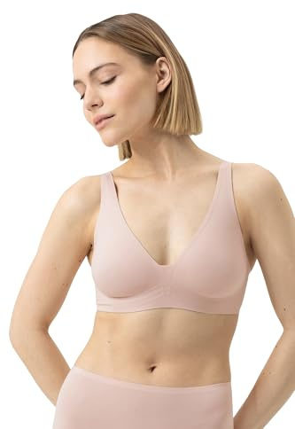 Mey Damen Triangle BH Bügellos Serie Simply Better Invisibles | Breite Träger, Verstellbare Träger, vierfacher verstellbarer Haken-Ösen-Verschluss, Extra flache Nähte, Gr. XS-XL