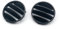 Rejilla ventilación Frontal salpicadero para Golf 4 para MK4 Instrumento Panel Izquierdo Derecho Cubierta De Salida De Aire Rejilla De Ventilación Salida De Aire Acondicionado De Coche(2PCS)