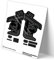 Rif:VP454 Adesivi compatibili con forcella FOX 34 RHYTHM 2021-22 MTB, adesivi, adesivi per mountain bike. (Grigio 073)