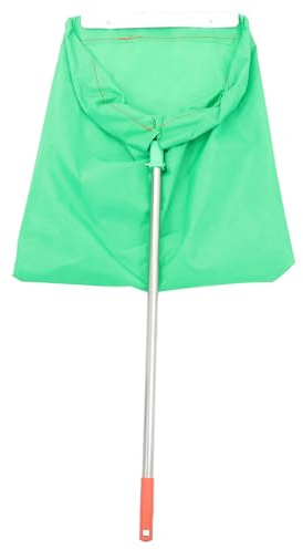PACKOVE Windproof Bag Garbage Bucket for Outdoor Sanitation Portable Trash Dustpan Bag Handle for Waste Collection and Litter Picking