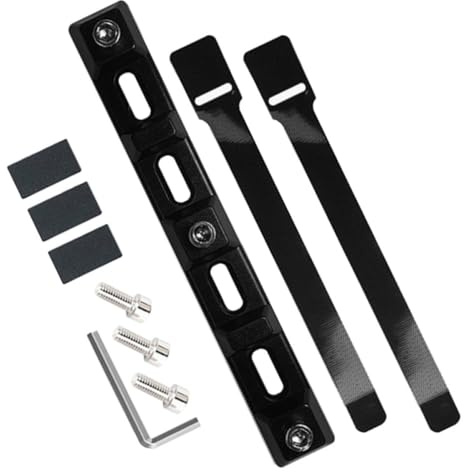 Veemoon Fahrradflaschenhalter Adapter Sattelstütze Verlängerung Schwarz mit Montagewerkzeug Kompatibel für Mountainbike Rennrad