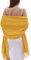 Ladies Scarf Yellow Pashmina Shawls and Wraps for Wedding Scarfs for Women Winter