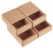 BENECREAT 20 Pack Caja de Cartón Kraft Cajas de Regalo para Fiesta Superior Envase de Joyería - Marrón 8.3x8.3x3.3cm