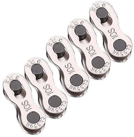 5 Pairs Bicycle Chain Link 8/9/10 Speed Bicycle Chain Connector Quick Coupling Steel