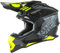 O'NEAL | Motocross-Helm | MX Enduro | ABS-Schale, Lüftungsöffnungen für optimale Belüftung & Kühlung | 2SRS Helmet Rush V.22 | Erwachsene | Grau Neon-Gelb | Größe L