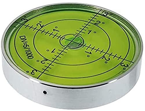 umei 60 mm con imán de alta precisión horizontal burbuja de aluminio carcasa de burbuja de burbuja de burbuja precisión 15 '/2 (60 x 12 mm con imán)
