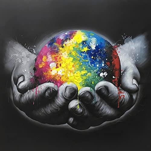 YJPZZG Jigsaw Puzzles 1500 Stück für Erwachsene Ball in der Hand Entertainment Holzpuzzlespielzeug