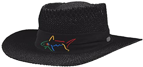 Greg Norman Signature Straw Hat Greg - Black