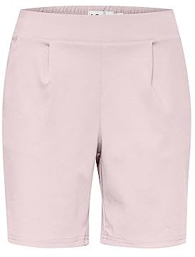 ICHI IHKATE SHO3 Damen Sweatshorts Bermuda Shorts Kurze Hose mit Stretch-Anteil Regular-Fit, Größe:M, Farbe:Fragrant Lilac (143204)