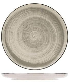 Baltic Flat Plate Diameter 270 mm Grey Set of 6