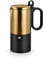 BRA Kaffe Cafetera acero inoxidable 12 tazas, negro y cobre, apta para todo tipo de cocina e inducción