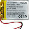 DC 3.7V 800mAh 603040 Rechargeable Lithium-ion Battery for Marshall MID Major II Major III Major IV Bluetooth Headphones VDL603040 SR603040
