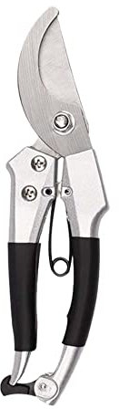 Profi Gartenschere 17,8 cm Garten Schneiden Blumen Gartenschere mit Verriegelungsgriff Rutschfeste Schere für Gartenpflanzen Blumen und Äste Rebschere Rosenschere,Rattan Reparieren