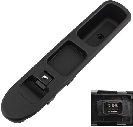 YAOPEI Commande Leve Vitre 207 Côté Passager 6 Broches pour Peugeot 207 2007-2015 6554.HJ 6490.HQ