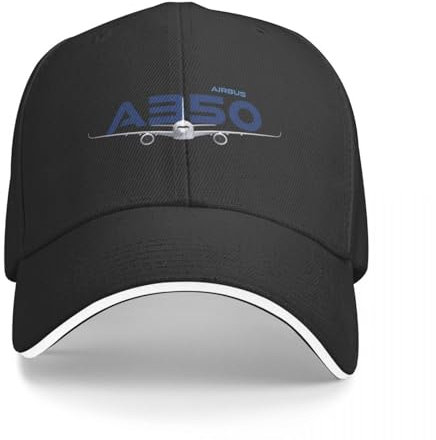 Basecap Airbus A350 Baseballkappe Neue Mütze Wild Ball Hut modische Anime Hut Mann Kappe Damen