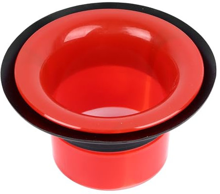 Bass Drum Enhancer, Bass Drum Kick Enhancer ABS Robuster Effektverst?rker mit Portlochschutz (WP07 Rot)