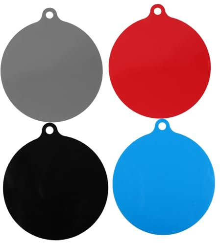Alipis 4pcs Silicone Placemat Induction Cooktop Mat Cooktop Scratch Protector Oil-Proof Cooker Pad Kitchen Cooker Pads Induction Cooktop Protector Induction Stove Protector