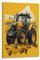 UNRXJZLVM Zugmaschine Poster, DekoRatteives Gemälde, Leinwand, Wandkunst, Wohnzimmer, Poster, Schlafzimmer, Gemälde 12x18inch(30x45cm)