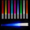 9 Color Led Chopsticks, Lightsaber Chopsticks Light Up, Chopsticks Reusable, Light Saber Chop Sticks for Kitchen Dinner Party Sushi Cutlery