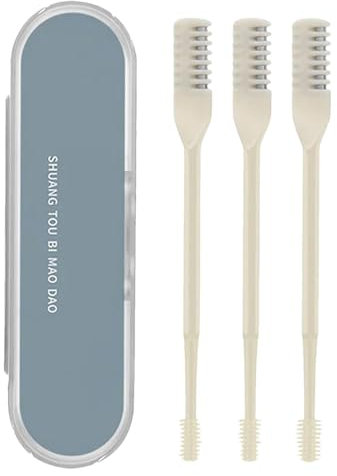 Nose Hair Trimmer - Manual Grooming Tool, Portable Facial Shaver | Double Edge Stainless Cast , Precision Nostril Cleaning Device, Non-Electric Beauty Gadget