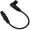 NIZUUONE Extensions de Microphone Mâle Câble à un Câble XLR Femelle Xlr-adaptateur pour L'éclairage du Stade, Basse électrique (1m / 3,3 pieds)