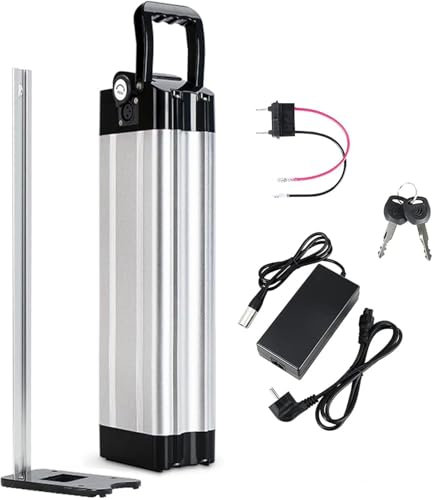 Batteria per Bici elettrica 36V 13Ah, Batteria Ricambio adatta Bicicletta Elettrica 36V 13Ah Batterie da bicicletta BMS incorporato per 200W 350W 500W 800W 1000W Motore 36V 13AH