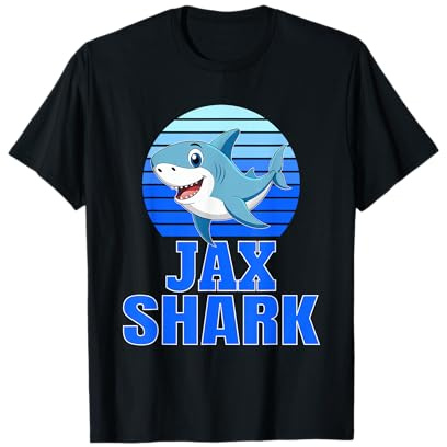 Jax Shark Family Reunion Squad Vorname T-Shirt