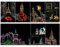 SiYear Scratch Kunstdruckpapier Regenbogen Gemälde Skizze, City Series Night Scene, Scratch Painting Kreatives Geschenk, Scratchboard für Erwachsene und Kinder, mit 4 Werkzeugen (Ägäisches Meer 2PACK)