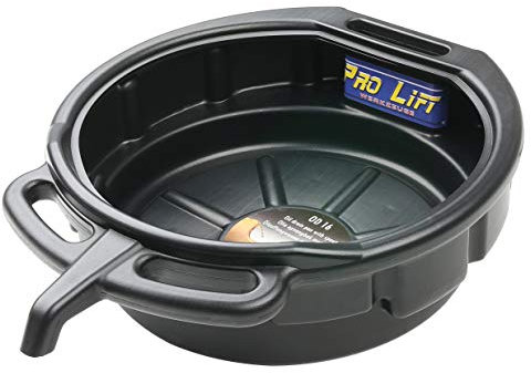 Pro-Lift-Werkzeuge Ölauffangwanne mit Ausgießer Auffangwanne Ölwanne 15Liter Ölauffangbehälter Öl