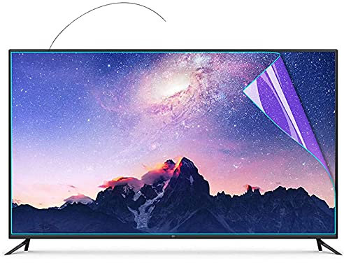 ZLSD 42 Pollici Proteggi Schermo TV Anti Luce Blu, Filtro Anti-Luce Blu per Gli Occhi Proteggi Schermo Schermo AntiGraffio per LCD, LED, OLED e QLED 4k HDTV,917x516mm