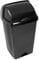Addis 50ltr Roll Top Kitchen Waste Trash Complete Bin, All Black