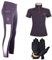 AK Aslan Short Sleeve Horse Riding Base Layer AKRS-6062 (as8, Alpha, x_l, Regular, Regular, Bundle Offer (All in One) Black/Gold)