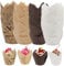 PBUSPU 200 PièCes Caissettes Cupcake, Papier Tasses de Cuisson de Tulipe pour Muffin, Pâ Tisserie Moule pour FêTe