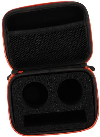 BESTonZON Titel Multifunktionale Yoyo-Aufbewahrungstasche Mit Fächern Tragbarer Yoyo-Halter Für Outdoor-aktivitäten Orangefarbener Rand Leicht Und Robust