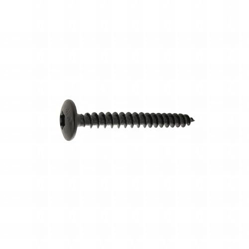 100 Vis Penture Torx acier zingués Noir 7,0 mm - Longueur 80 mm