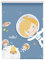 Lichtblick Klemmfix Tageslicht-Rollo mit Motiv, ohne Bohren, Blickdicht, Seitenzugrollo, Made in Germany, Astronaut - Blau 90 x 150 cm (B x L)
