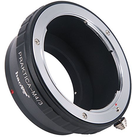 haoge Manuelle Lens Mount Adapter für Praktica B PB Mount-Objektiv zu Olympus und Panasonic Micro Four Thirds MFT m4/3 M43 Mount Kamera