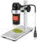 USB Digital Microscope with Polarizer, TOPNISUS Real 5MP USB Electron Microscope 8 LED for SMD Soldering Work Jewelers Coins Collection(5MP)