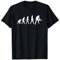 Holzarbeiter Kettensäge Zimmermann Evolution T-Shirt