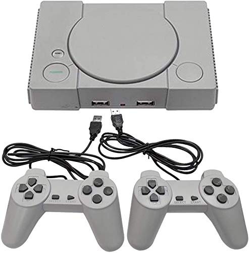Mekela Console di gioco retrò, console di sistema per videogiochi classiche, 620 giochi integrati con 2 controller classici per console di gioco con uscita AV TV familiare