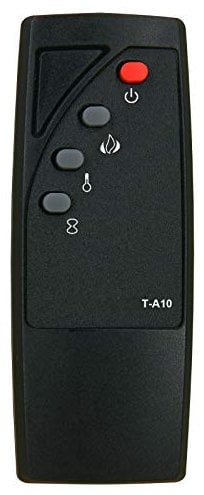RCECAOSHAN Replacement for Twin Star Electric Fireplace Stove Heater Infrared Remote Control DFI-5010-01 DFI-5010-02 DFI-5010-03 DFI-5010-04 DFI-5010-05 DFI-5010-06 DFI-5010-07 (T-A10)