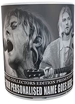 Kurt Cobain personalisierbare Tasse