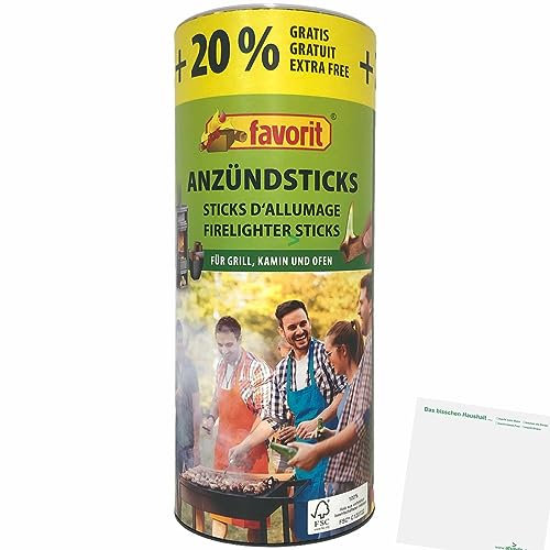 Favorit Anzündwürfel (100 Stück Dose) +20% gratis + usy Block