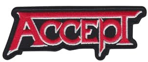 Aufnäher zum Aufbügeln, Motiv: Deutscher Schwermetall, bestickt