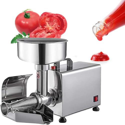 Máquina Eléctrica Comercial del Colador del Tomate, Colador del Tomate del Acero Inoxidable Fresadora del Tomate Exprimidor del Fabricante de la Salsa de Fresa