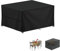 LAMUNI Abdeckung Gartenmöbel Schutzhülle für Gartentische, 130x80x70cm Loungemöbel Abdeckung Wasserdichte Gartenmöbel Abdeckplane Winterfest 420D Oxford Abdeckhauben für Tische, Stühle, Sofas