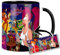 Futurama Bender Philip J. Fry Turanga Leela Tasse Innen & Henkel Schwarz Keramikbecher Mug
