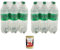 SPRITE DRINK ZERO FLASCHE Zitronengetränk Limette 1,5Lt kohlensäurehaltiges Getränk alkoholfreies Getränk zuckerfrei soft drink 12 X 1,5 LT + Italian Gourmet polpa 400g