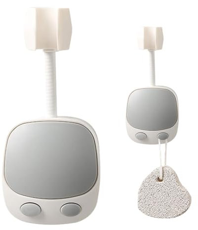 Soporte de brazo de ducha | Estante de ducha con ventosa sin perforación | Soporte de cabezal de ducha portátil ajustable para regadera de baño, soporte para cabezal de ducha