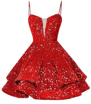 WVONIF Robe d'été Fillette 8 Ans Robe Victorienne Femme Longue Jupe en Tulle Femme année 80 Jupon Blanc Tulle Court Prom Dress Puffy Tutu Rose Gold Vetement Femme Chic Jupe (Red, 16)